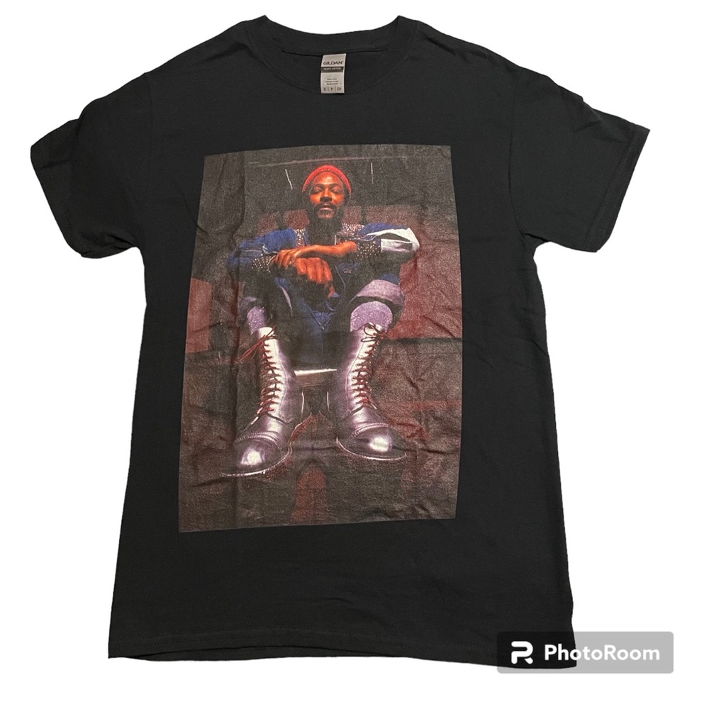 Gildan Unisex Custom Marvin Gaye T-shirt